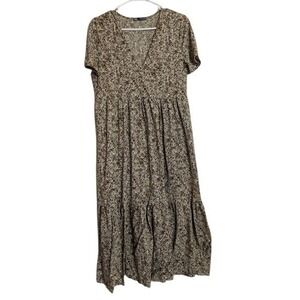 zara voluminous asymmetric dress NWT ZARA Medium Dress Voluminous Asymmetric Bubble Skirt Hot pink linen cotton